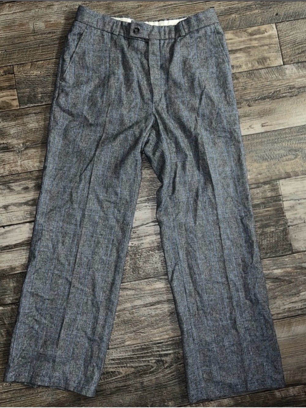 Vintage YSL Plaid Trousers